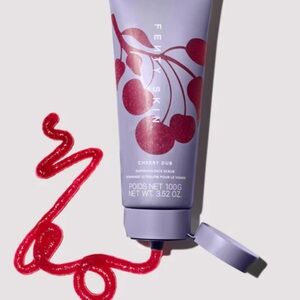 Fenty Beauty Cherry Dub Face Scrub - Red and Purple